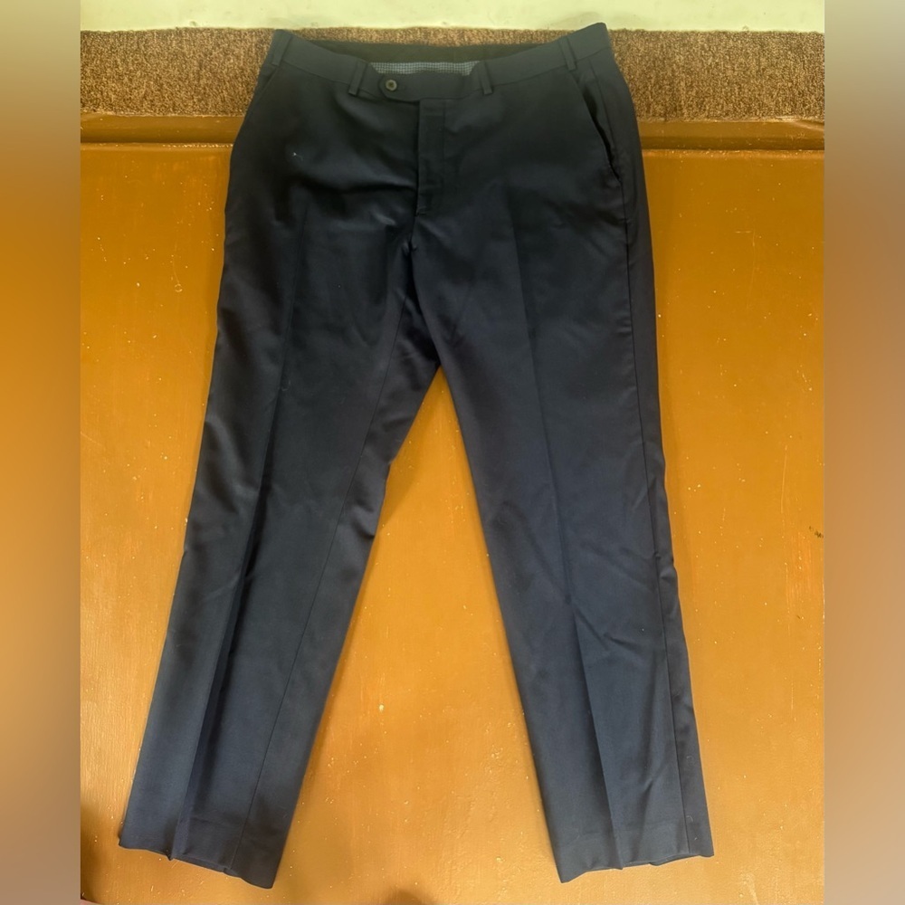 Lauren Ralph Lauren Navy Men’s Wool Dress Pants - 36Wx30L